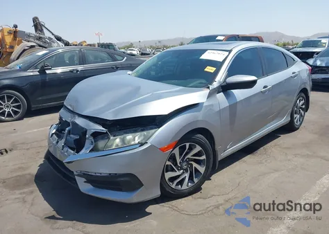 2016 Honda Civic Ex из США, поврежденный, VIN 19XFC2F72GE029258